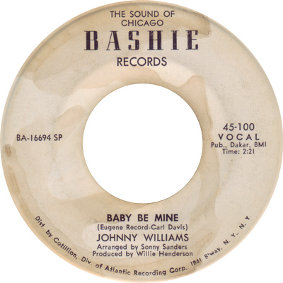 Bashie Records 45-100 A